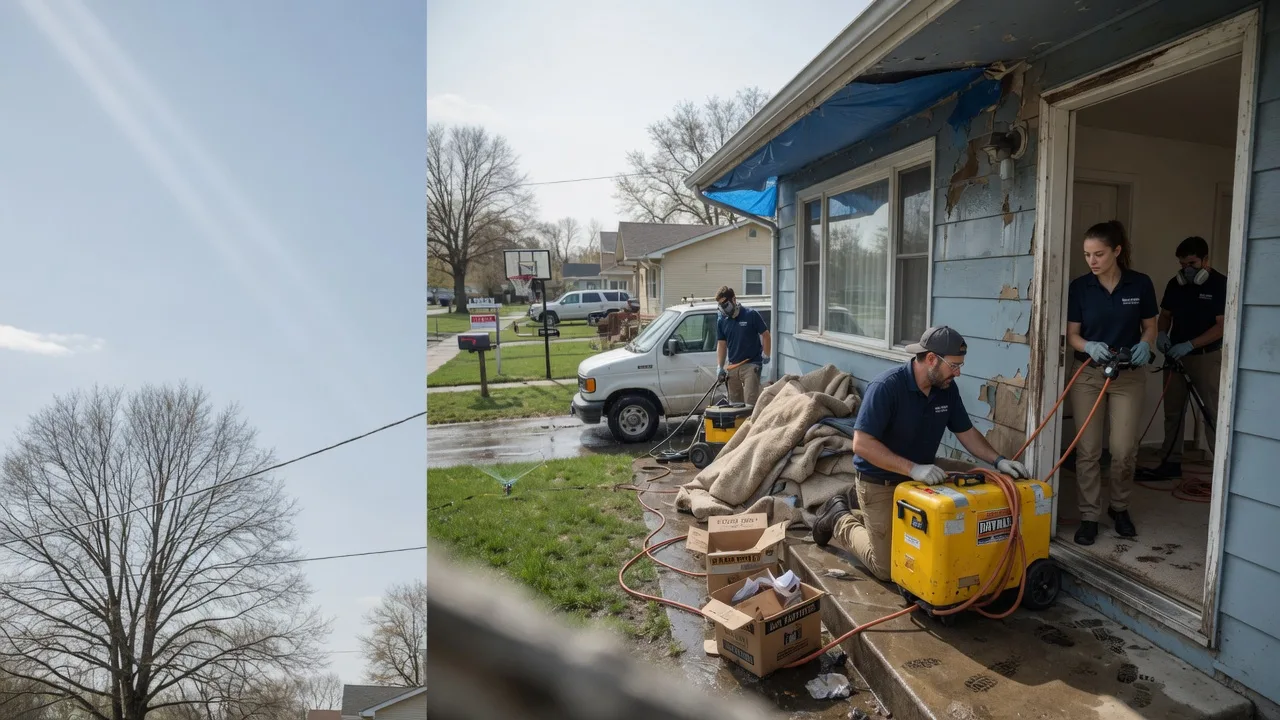 Basement Flood Cleanup in Saco, MT near me